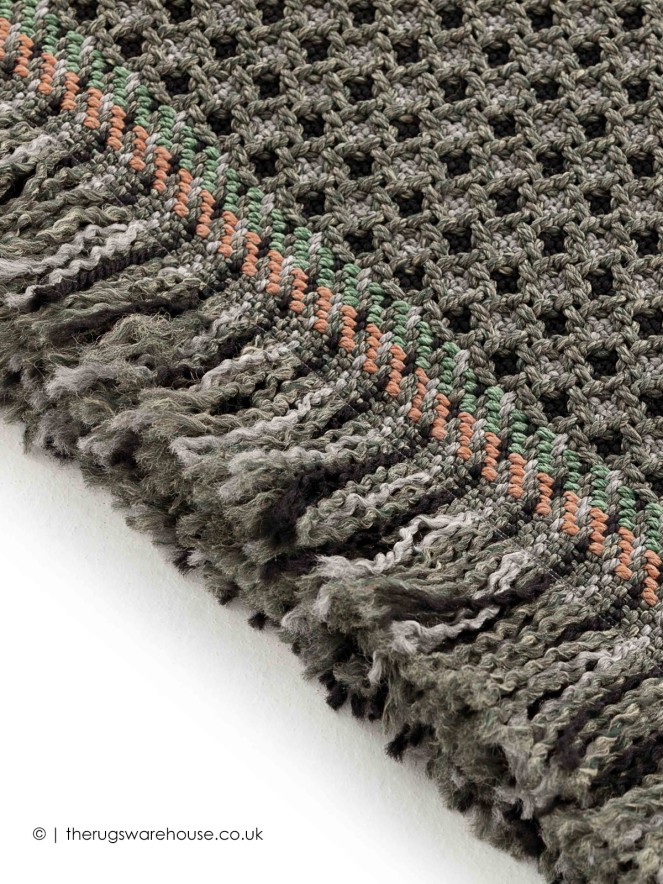 Gofre Green Rug - 3