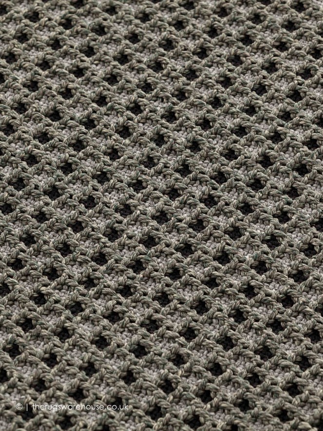 Gofre Green Rug - 4