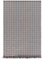 Checks Blue Rug - Thumbnail - 2