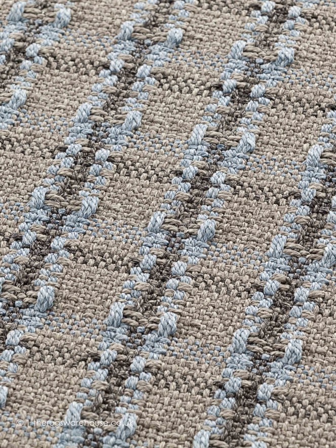 Checks Blue Rug - 4