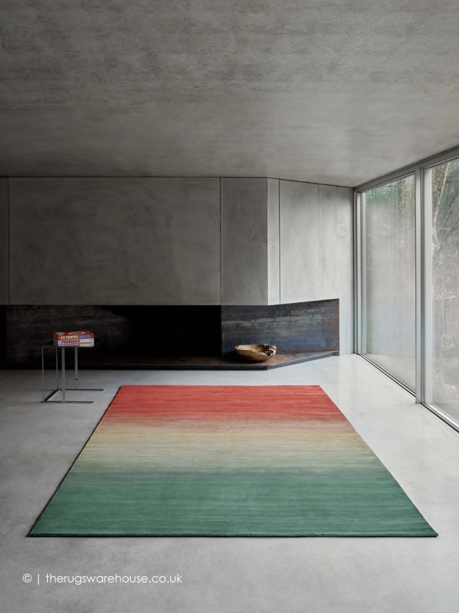 Degarde Petrol Wine Rug - 3