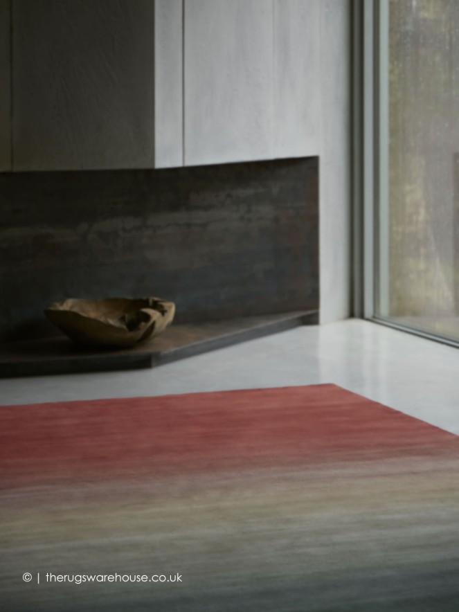 Degarde Petrol Wine Rug - 5