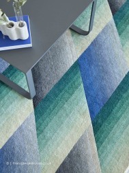 Mirage Geo Blue Rug - Thumbnail - 4