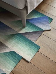 Mirage Geo Blue Rug - Thumbnail - 6