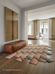 Mirage Geo Pink Rug - Thumbnail - 3