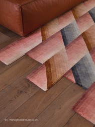 Mirage Geo Pink Rug - Thumbnail - 5