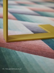 Mirage Geo Orange Rug - Thumbnail - 6