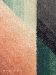 Mirage Geo Orange Rug - Thumbnail - 8