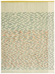 Backstitch Busy Green Rug - Thumbnail - 2