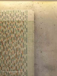Backstitch Busy Green Rug - Thumbnail - 3