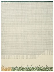 Backstitch Calm Green Rug - Thumbnail - 9