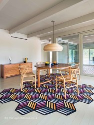Parquet Hexagon Rug - Thumbnail - 2