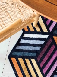 Parquet Hexagon Rug - Thumbnail - 4