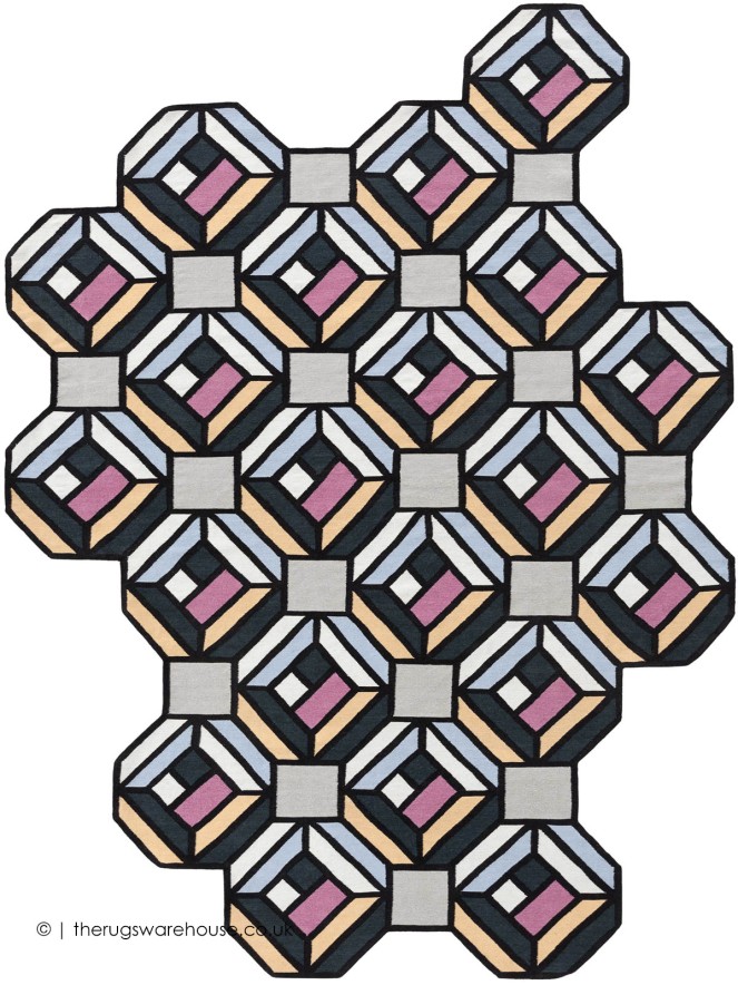 Parquet Tetragon Rug - 7