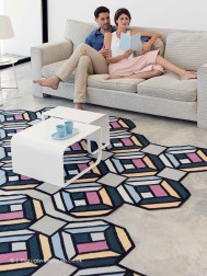 Parquet Tetragon Rug - Thumbnail - 3