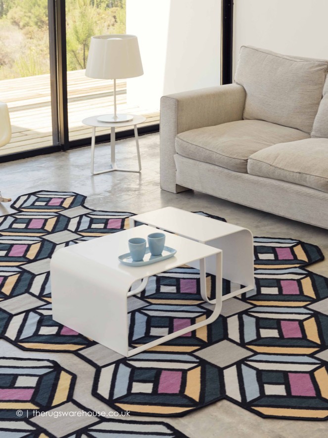 Parquet Tetragon Rug - 4