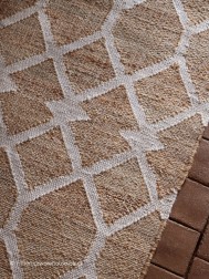 Rodas Beige White Rug - Thumbnail - 4