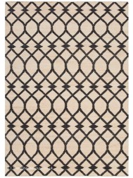 Rodas Cream Black Rug - Thumbnail - 5