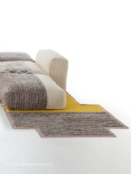 Mangaspace Plait Yellow Rug - Thumbnail - 2