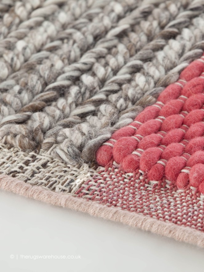 Mangaspace Plait Coral Rug - 3