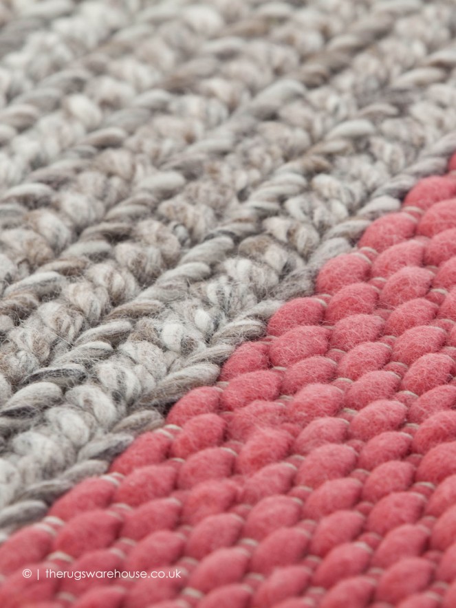 Mangaspace Plait Coral Rug - 4