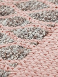 Mangaspace Rhombus Pink Rug - Thumbnail - 4