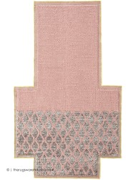 Mangaspace Rhombus Pink Rug - Thumbnail - 5