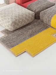 Mangaspace Cross Yellow Rug - Thumbnail - 2