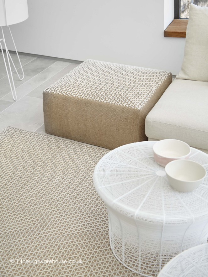 Raw White Rug - 4