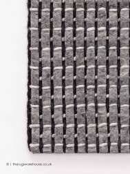 Tramas Grey Black Rug - Thumbnail - 3