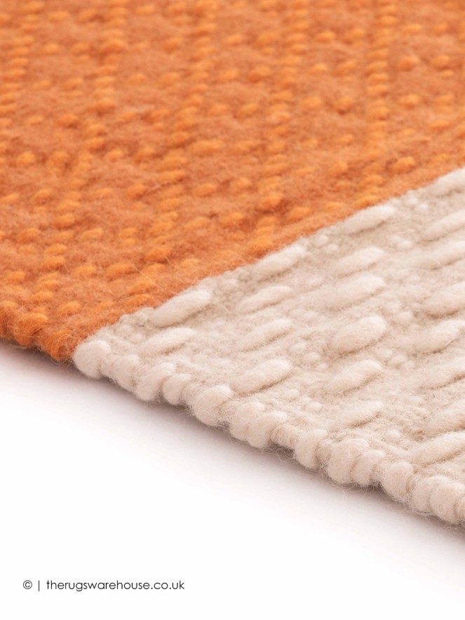 Meeting Point Orange Rug - 3