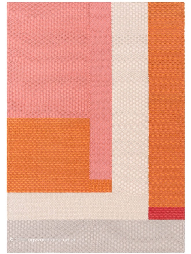 Meeting Point Orange Rug - 5
