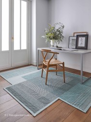 Canevas Geo Green Rug - Thumbnail - 2