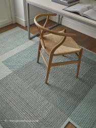 Canevas Geo Green Rug - Thumbnail - 3