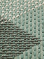 Canevas Geo Green Rug - Thumbnail - 6