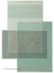 Canevas Geo Green Rug - Thumbnail - 9