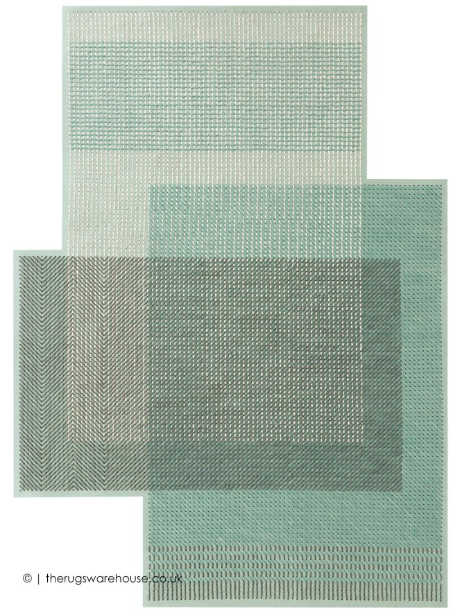 Canevas Geo Green Rug - 9