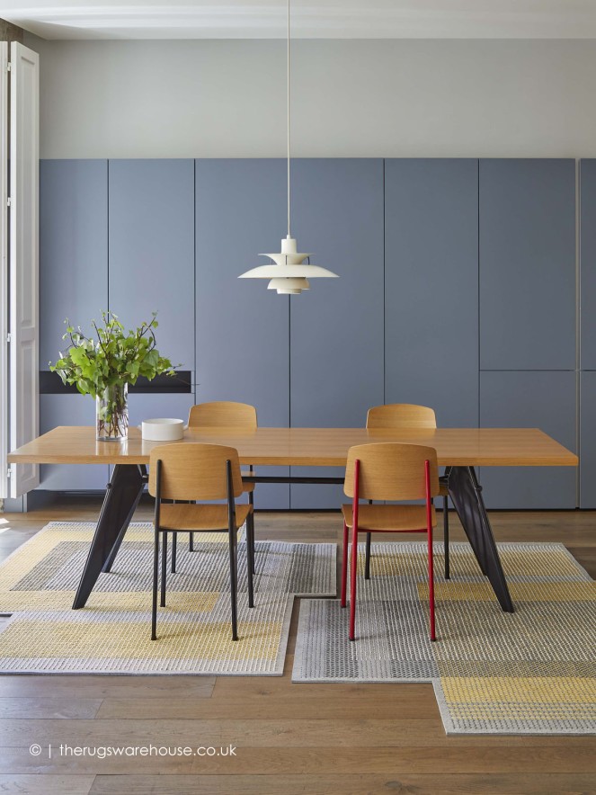 Canevas Geo Yellow Rug - 3