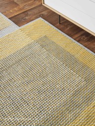 Canevas Geo Yellow Rug - Thumbnail - 5