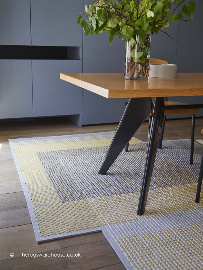 Canevas Geo Yellow Rug - 8