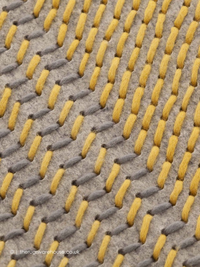 Canevas Geo Yellow Rug - 14