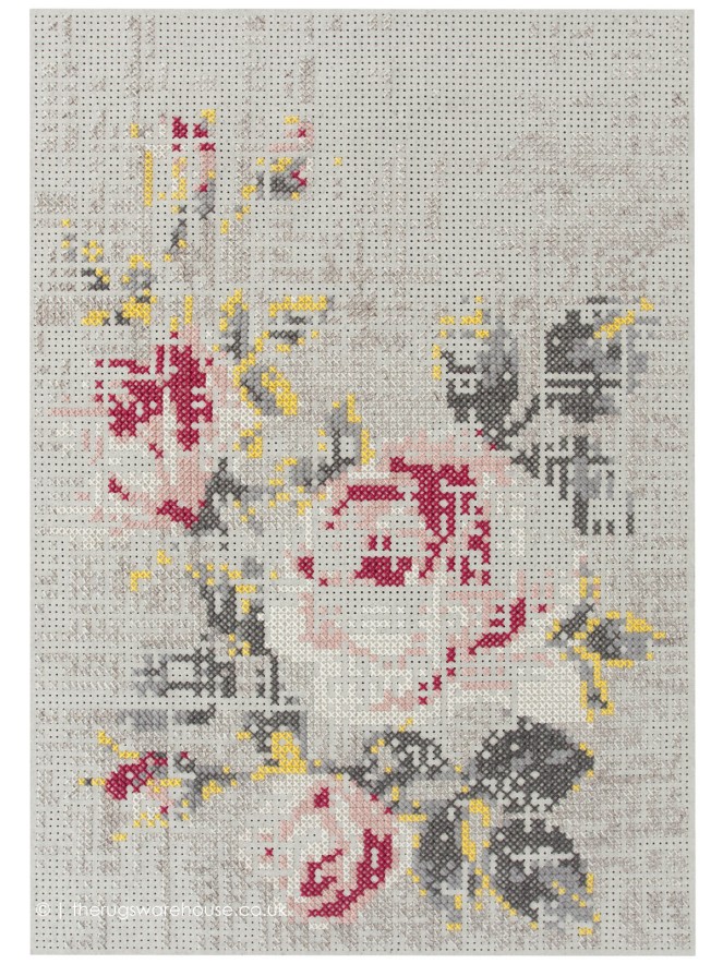 Canevas Flowers Rug - 5