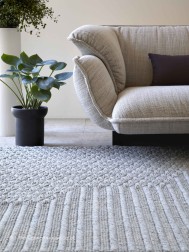 Chaddar Grey Rug - Thumbnail - 2