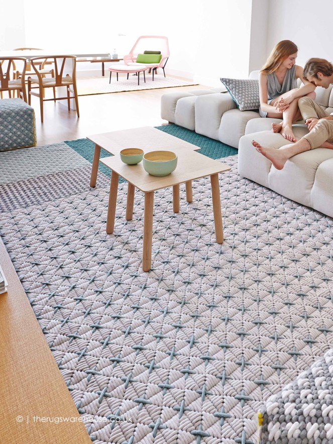 Silai Green Rug - 3