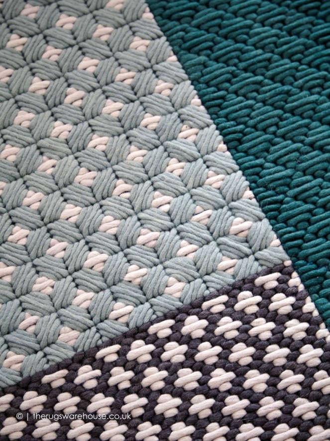 Silai Green Rug - 5