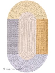 Crochet Mono Beige Rug - Thumbnail - 2