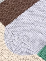 Crochet Trio Mix Rug - Thumbnail - 11