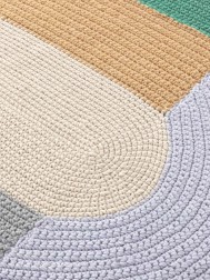 Crochet Trio Mix Rug - Thumbnail - 12