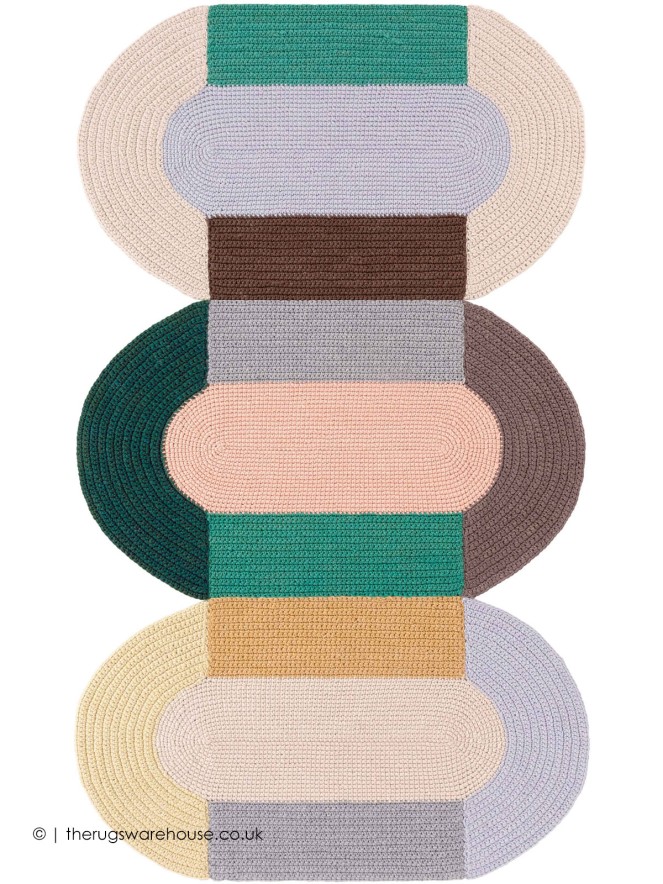 Crochet Trio Mix Rug - 13