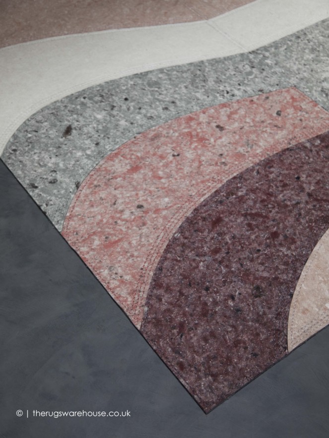 Nuanceas Burgundy Rug - 6